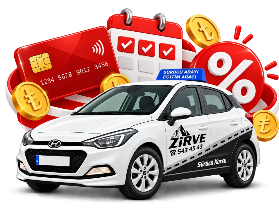 Zirve Sürücü Kursu kayıt ve ödeme seçenekleri